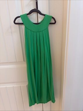 International Concepts Bright Green Halter Dress (the back is so fun!)